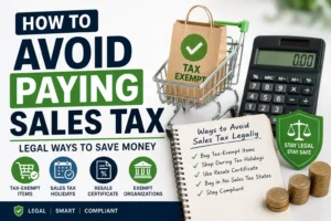 How to Avoid Paying Sales Tax